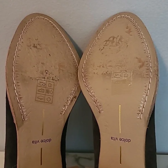 Dolce Vita Jones Dark Gray Suede Leather Chelsea Western Ankle Booties Wmn 9.5 - Picture 15 of 16